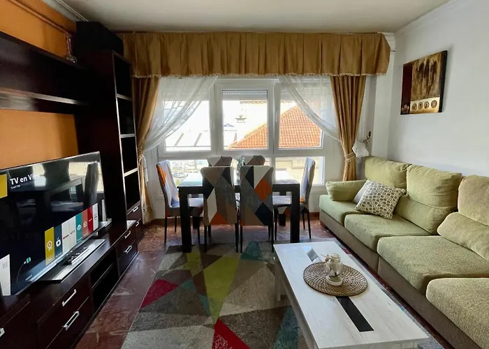 Amplitud Y Comodidad En Centro Lejlighed Marín